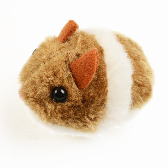 Cute Cat Toys Kitten Funny Rat Safety Plush Fur Toy Little Mouse Interactive Toy Gift Shake Movement Mouse Bite Pet products