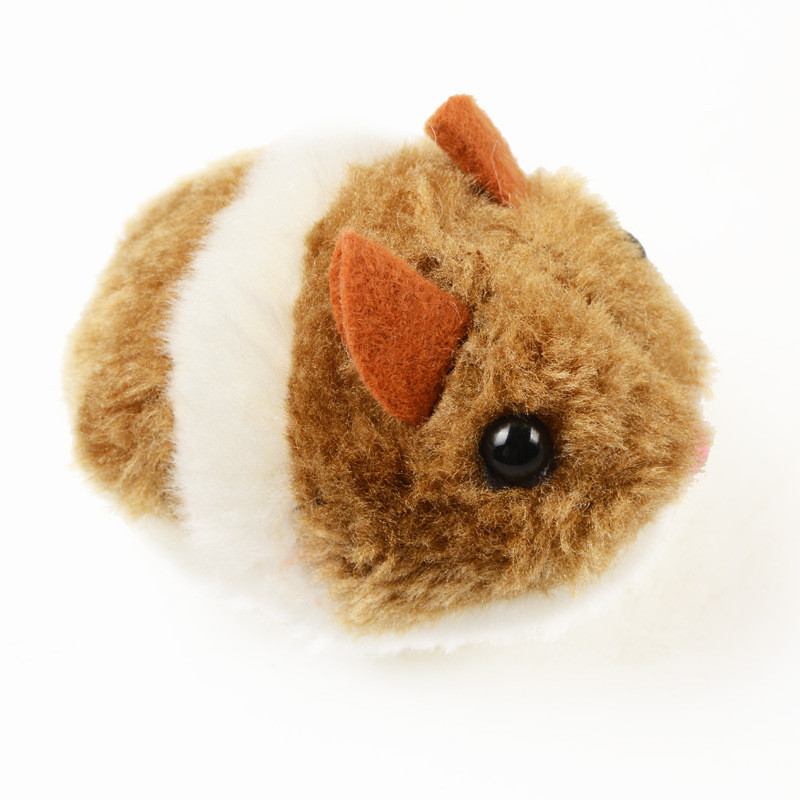 Cute Cat Toys Kitten Funny Rat Safety Plush Fur Toy Little Mouse Interactive Toy Gift Shake Movement Mouse Bite Pet products