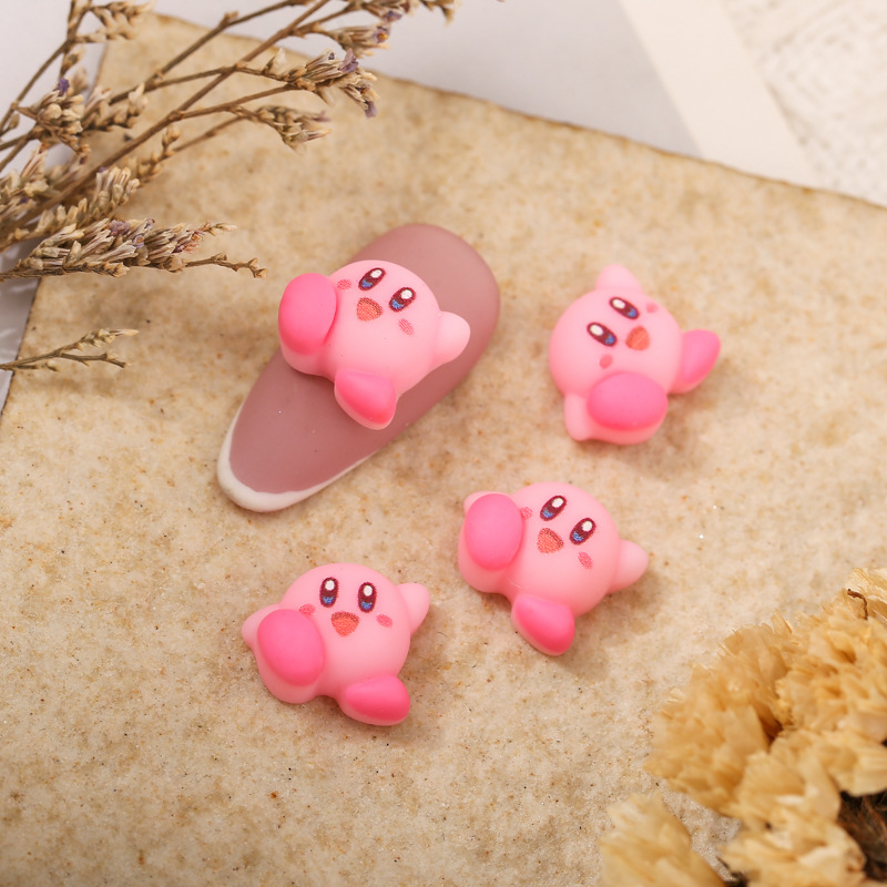 20PCS/Lot Cartoon Nail Art Charms Japanese Anime Luxury Resin Acrylic Trendy Rhinestone Jewelry 3D Charm DIY Nail Supplies