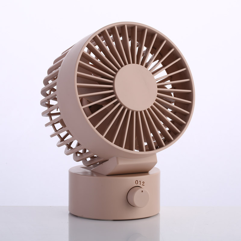 Summer USB Fan Creative Mini USB Fan For Office Home Beach Portable 2 Speed Computer PC Fans With Double Side Fans Blades Blower