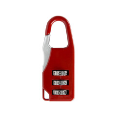 3pcs 3 Mini Dial Digits Code Number Password Combination Padlock Safety Travel Security Lock for Luggage Lock Padlock Gym