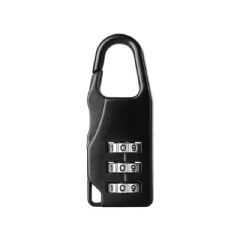 3pcs 3 Mini Dial Digits Code Number Password Combination Padlock Safety Travel Security Lock for Luggage Lock Padlock Gym