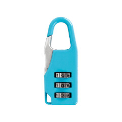 3pcs 3 Mini Dial Digits Code Number Password Combination Padlock Safety Travel Security Lock for Luggage Lock Padlock Gym