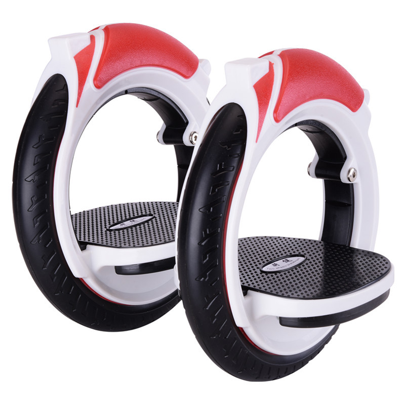 Extreme outdoor sports wind fire wheel PU wheel double wheel pedal skateboard solid wheel adult scooter