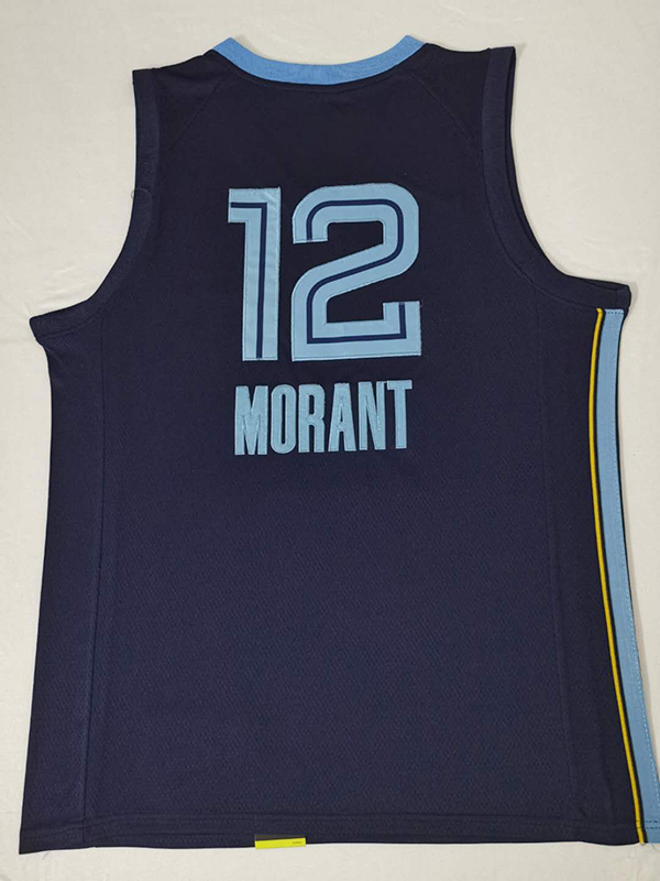 2022 New Mens Basketball Jerseys Clothes #12 Ja Morant Mike Bibby Memphis Grizzlies European Size Ball Pants T Shirts