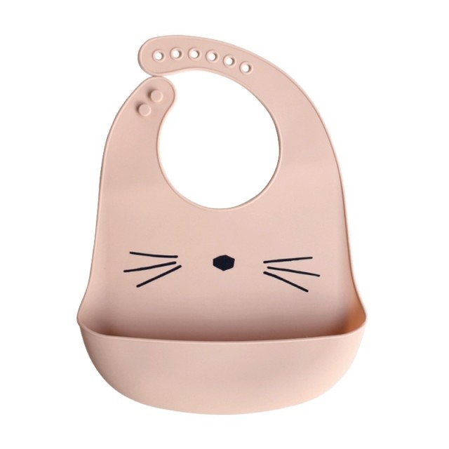 Waterproof Soft Baby Silicone Bibs Cute Cartoon Printed Kids Girl Boy Adjustable Children Bib Baby Lunch Feeding Stuff