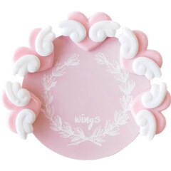 Lovely girl's heart photo clip love wing clip convenient clip changeable Sakura animation soft sister folder