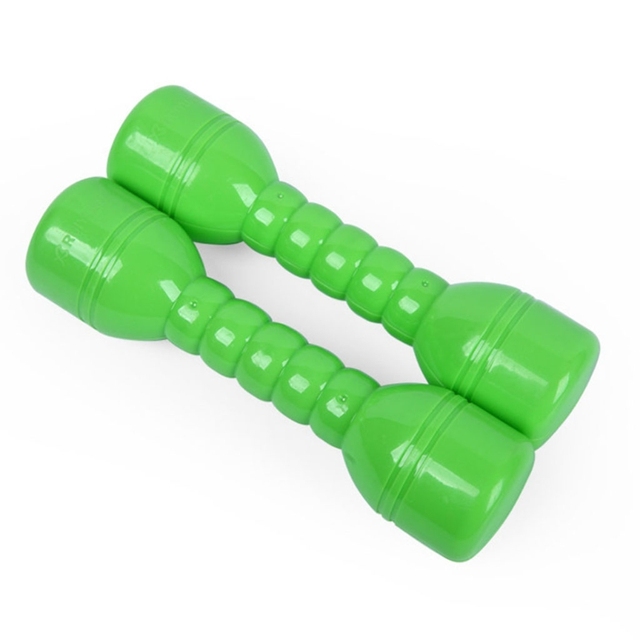 2 Pcs Children Fitness Weights Hand Dumbbells Home Gym Exercise Barbell Kids Exercise Fitness Sport Toys Hand Weights Kindergart