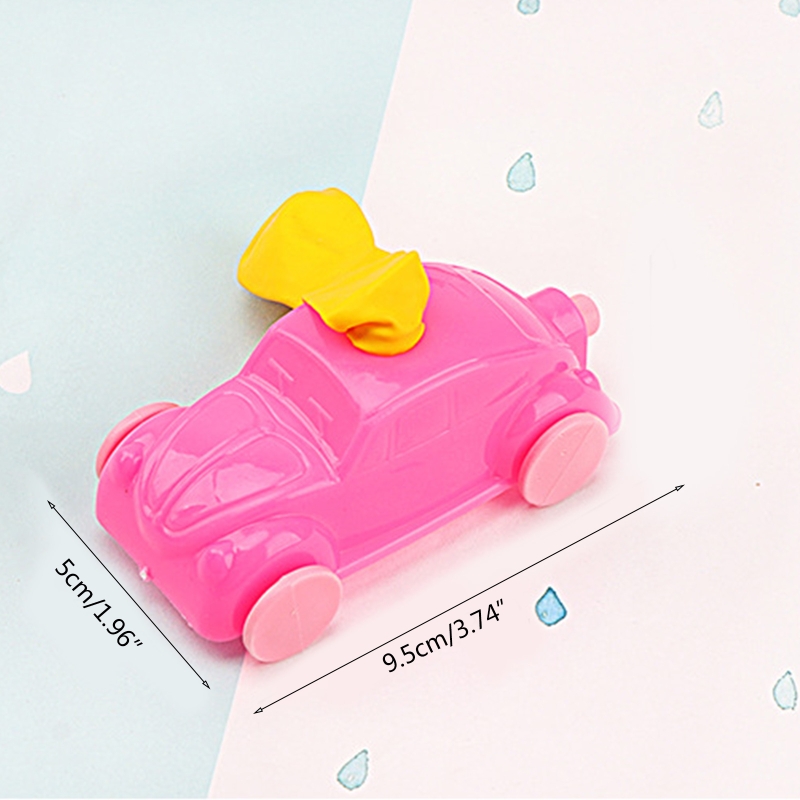 5 Pc Aerodynamic Balloon Car Practical Learning Inertial Toys Balloon Powered Car Develop Thinking Skills Kindergarten