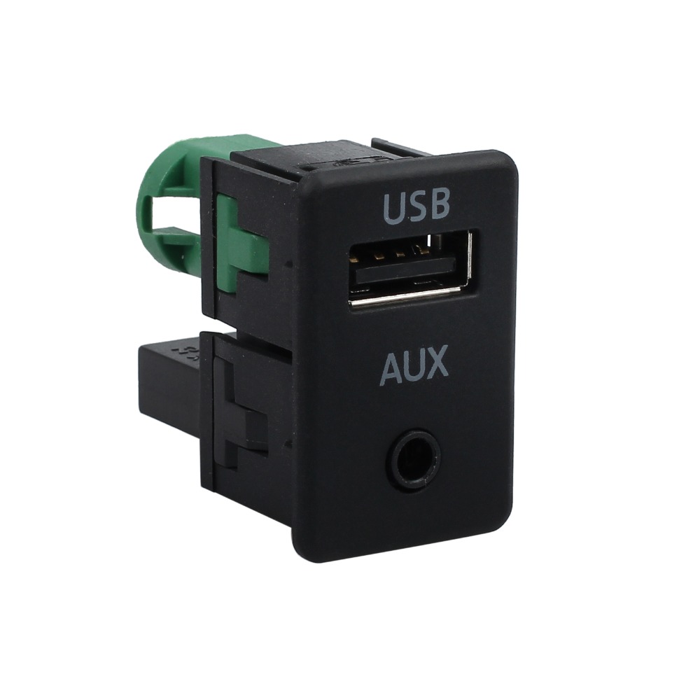 AUTOUTLET Car Radio USB + AUX Cable Switch Compatible with RCD510 RNS315 RCD300+