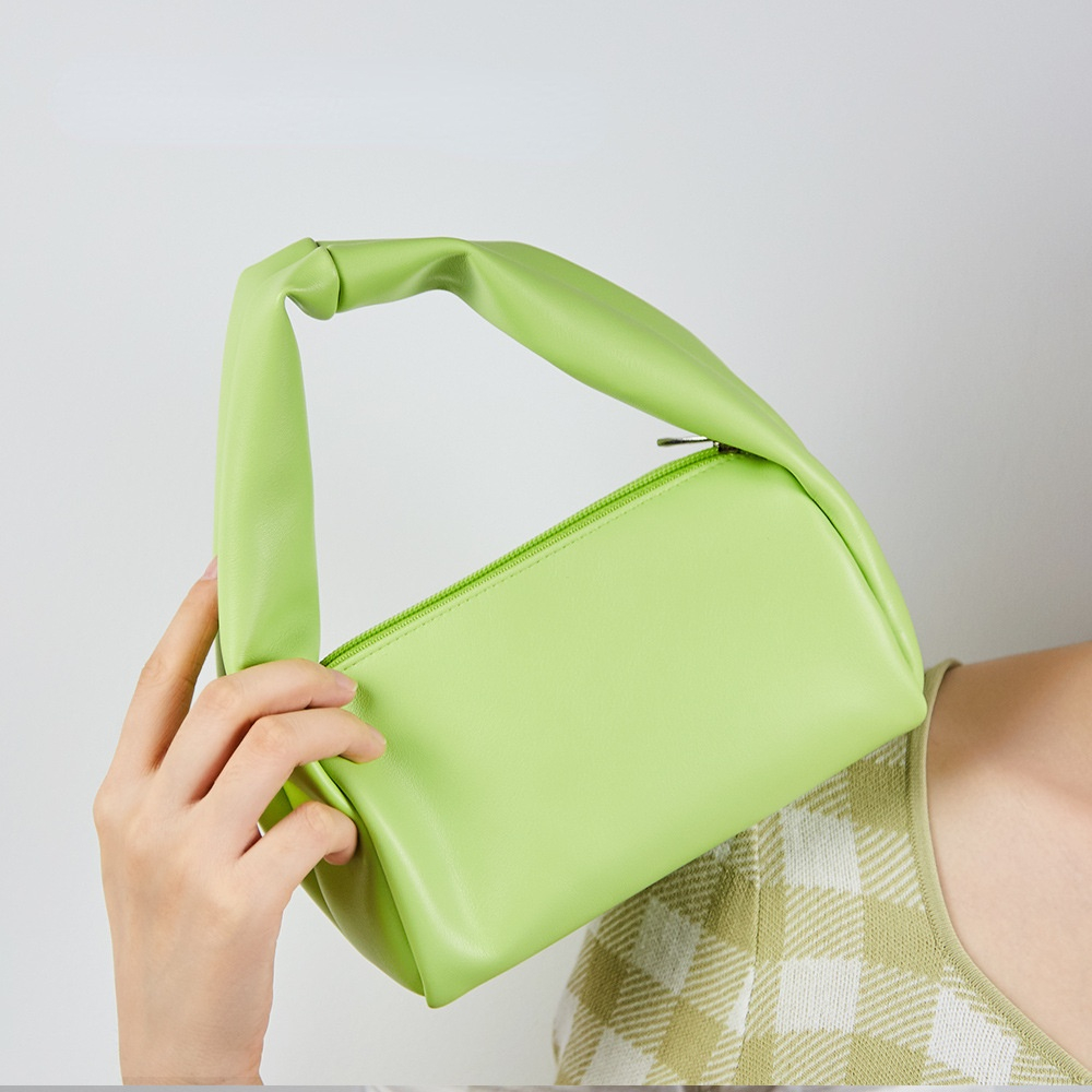 Creative design new ins niche women's bag mini candy color girls wash and store all-match portable cosmetic bag