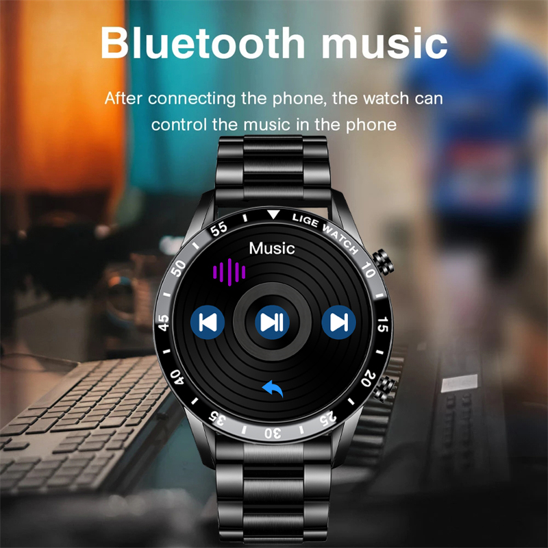 Smart Watch Men Bluetooth Call Watch IP67 Waterproof Sports Fitness Watch For Android IOS Men Smart Watch