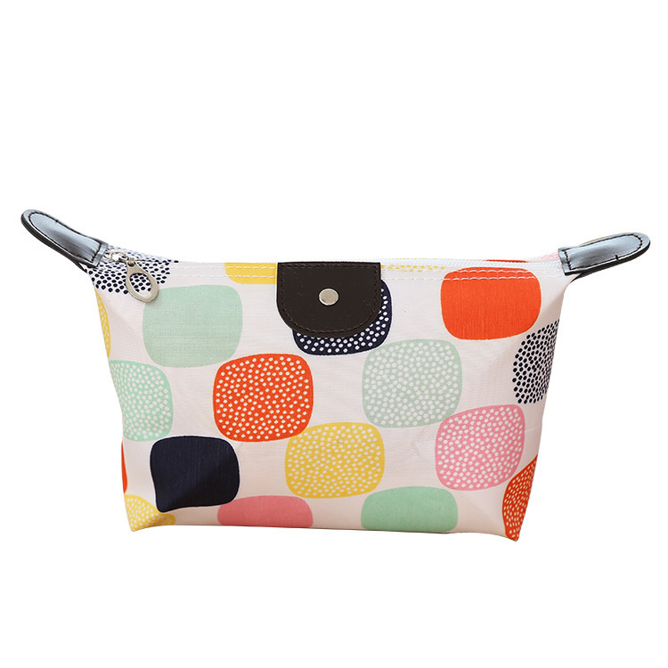 Korean Dumpling Cosmetic Bag Waterproof Travel Carry Cosmetic Bag Dumpling Folding Toiletries Storage Dumpling Bag 2pcs