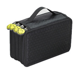 Multifunctional four-layer large-capacity drop-proof 72-color sketch pencil bag/stationery box