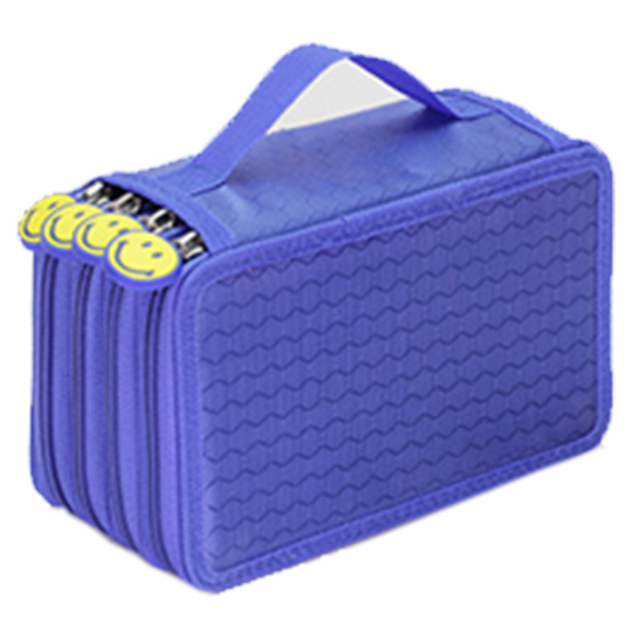 Multifunctional four-layer large-capacity drop-proof 72-color sketch pencil bag/stationery box