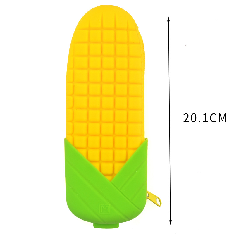 Creative stationery cartoon candy silicone pencil case storage bag simulation vegetable pencil case student pencil case