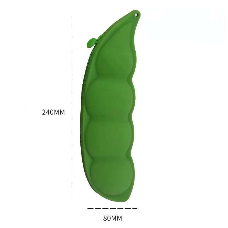 Creative stationery cartoon candy silicone pencil case storage bag simulation vegetable pencil case student pencil case