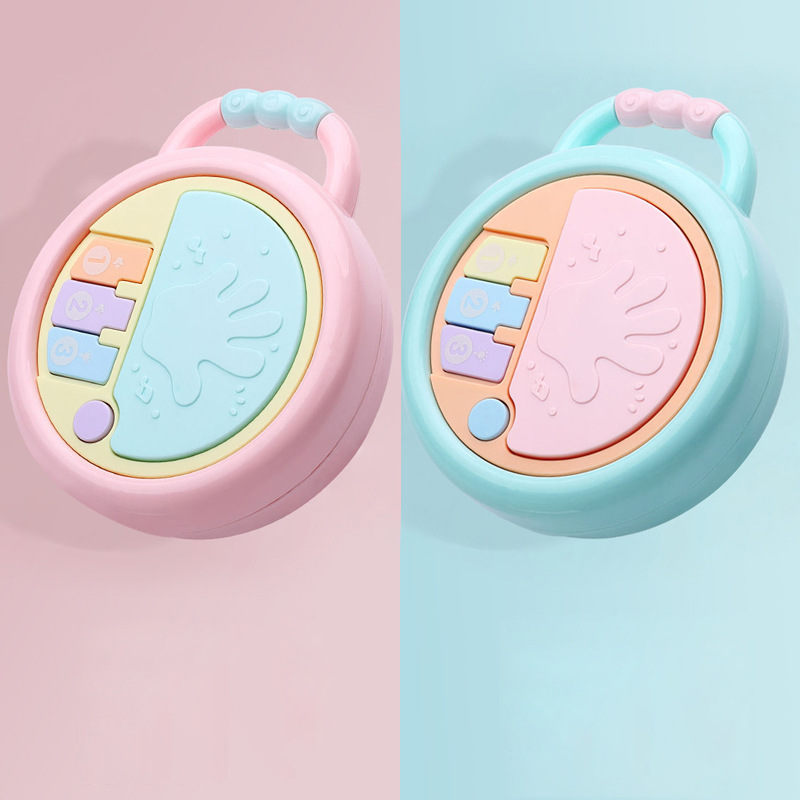 Baby toy hand beat drum multi-function story machine baby music beat drum children rattle