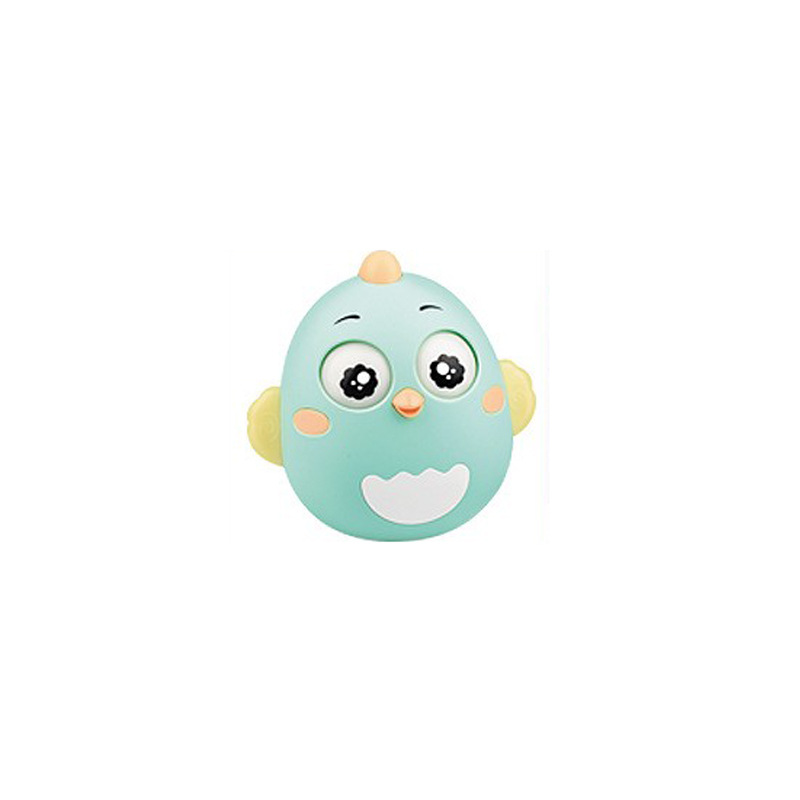 Baby toy chick tumbler 3-6-12 months baby music early education 0-1 year old child 7-8 teether rattle