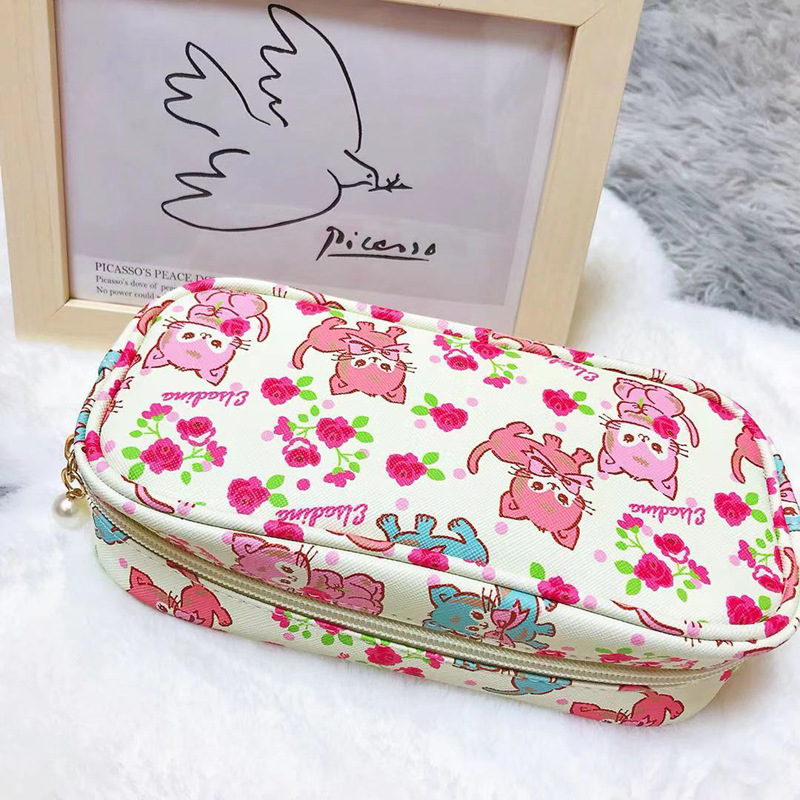 Japanese primary school students cute large-capacity stationery box