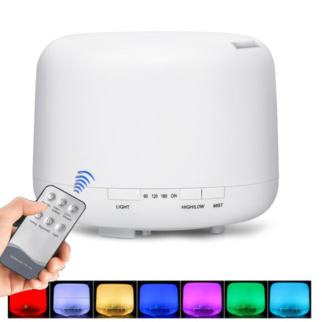 Air Humidifier with Remote Humidifiers for Home Aromatherapy Aroma Essential Oil Diffuser Aromatic Home Appliance