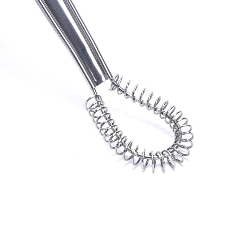 1pc 20cm Stainless Steel Magic Hand Held Spring Whisk Mini Kitchen Eggs Sauces Mixer