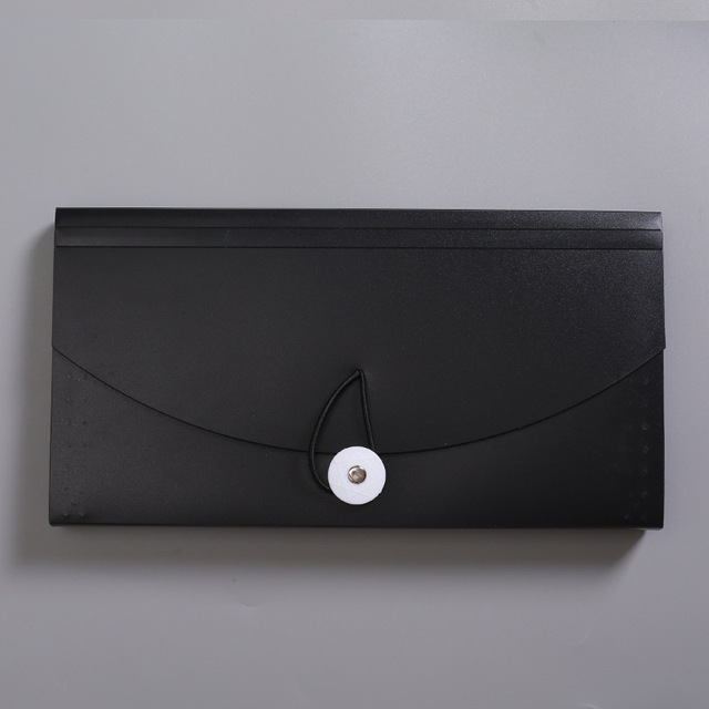 PP B5 File Folder Document Bag Receipt File Expanding Wallet Bill Folder 13 Pockets Ticket Card Holder Organizer Office Supplies