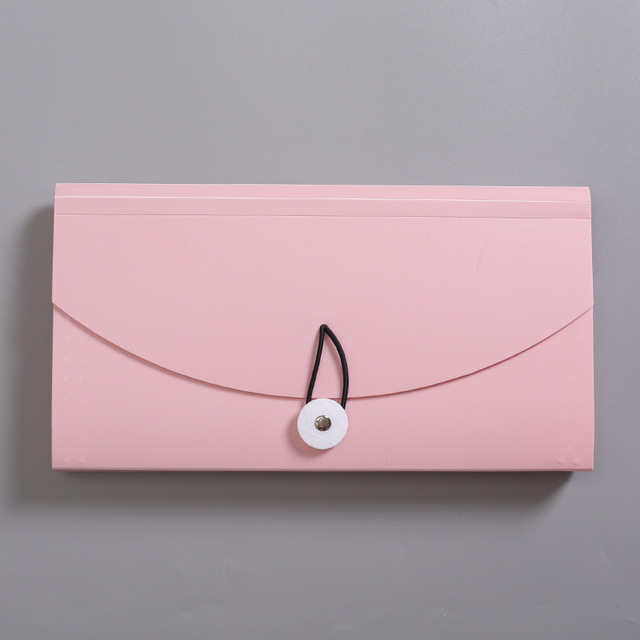 PP B5 File Folder Document Bag Receipt File Expanding Wallet Bill Folder 13 Pockets Ticket Card Holder Organizer Office Supplies