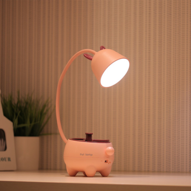 New Smart Touch USB Charging Pet LED Table Lamp 3 Modes Lighting Adjustable Brightness Dimmable Desk Lamp for Children's Gift