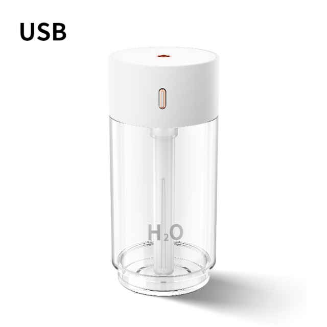 Mini Air Humidifier 280mL Portable USB Rechargeable Sprayer With Colored LED Light For Auto Home Office Car Air Humidifier NEW