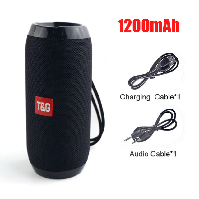 Speaker Wireless  Bluetooth-compatible Subwoofer Outdoor Waterproof Loudspeaker Stereo Surround Support FM RadioTF