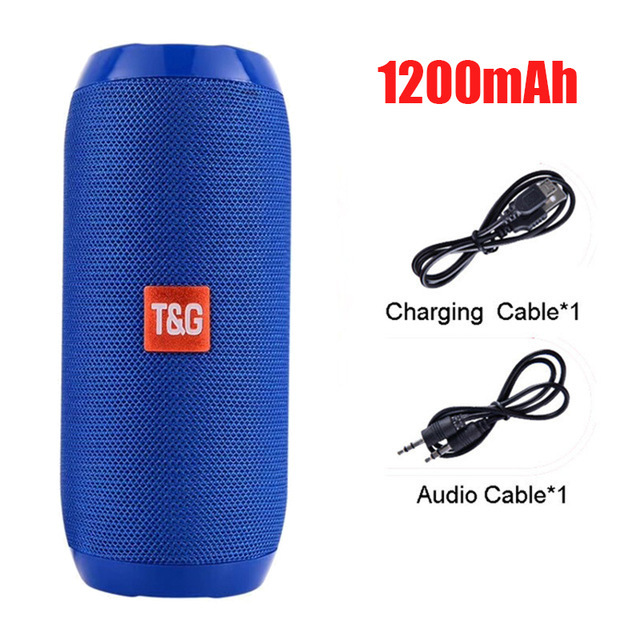 Speaker Wireless  Bluetooth-compatible Subwoofer Outdoor Waterproof Loudspeaker Stereo Surround Support FM RadioTF