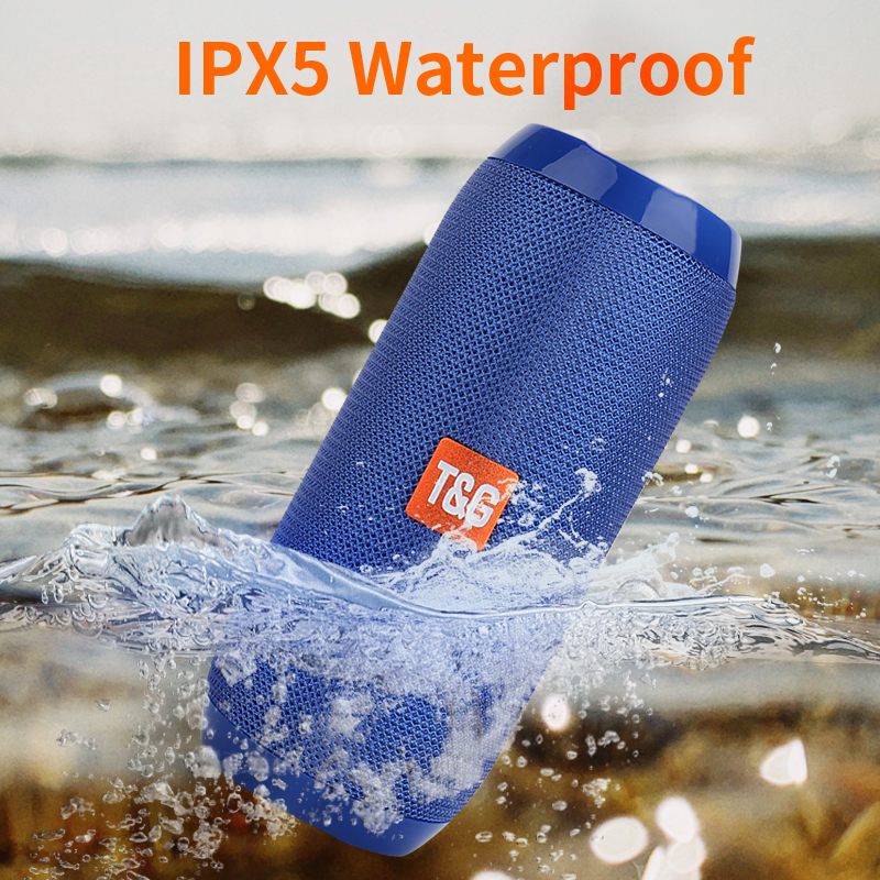 Speaker Wireless  Bluetooth-compatible Subwoofer Outdoor Waterproof Loudspeaker Stereo Surround Support FM RadioTF