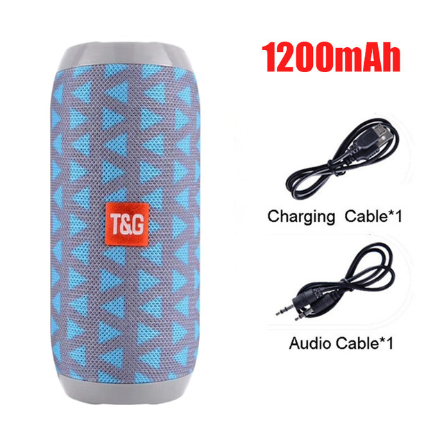 Speaker Wireless  Bluetooth-compatible Subwoofer Outdoor Waterproof Loudspeaker Stereo Surround Support FM RadioTF