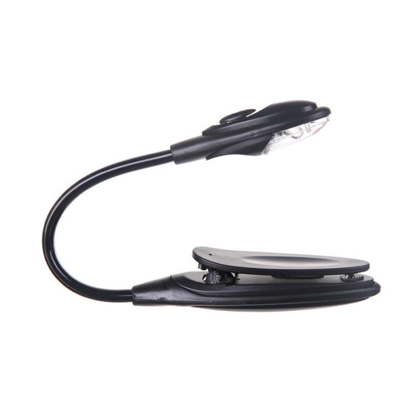 LED Book Light LED Flexible Book Light Reading Lamp Clip-On Bookmark Travel Bedroom Books Desk Lamps Indoor Lighting
