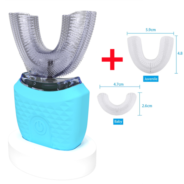 Shaped Electric Toothbrush Kids Tooth Brush For Children Baby Toothbrushes Ultrasonic Teeth Cleaner Head Smart Whitening