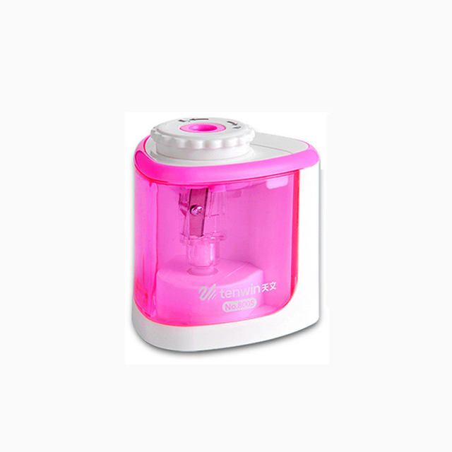 Electric/Manual 2 in 1 Pencil Sharpener Safe Student Helical Steel Blade Sharpener Kids Adults Supplies Colored Pencils