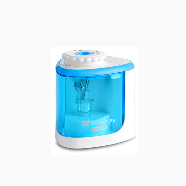 Electric/Manual 2 in 1 Pencil Sharpener Safe Student Helical Steel Blade Sharpener Kids Adults Supplies Colored Pencils