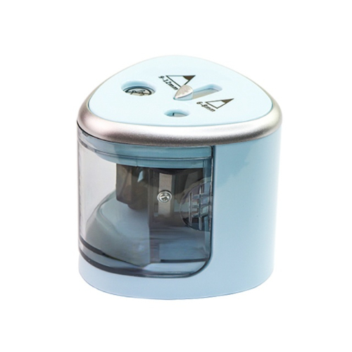 Study Auto Automatic Drawing Pencil Pen Sharpener Two-hole Electric Switch Pencil Sharpener Stationery Home Office School Supply