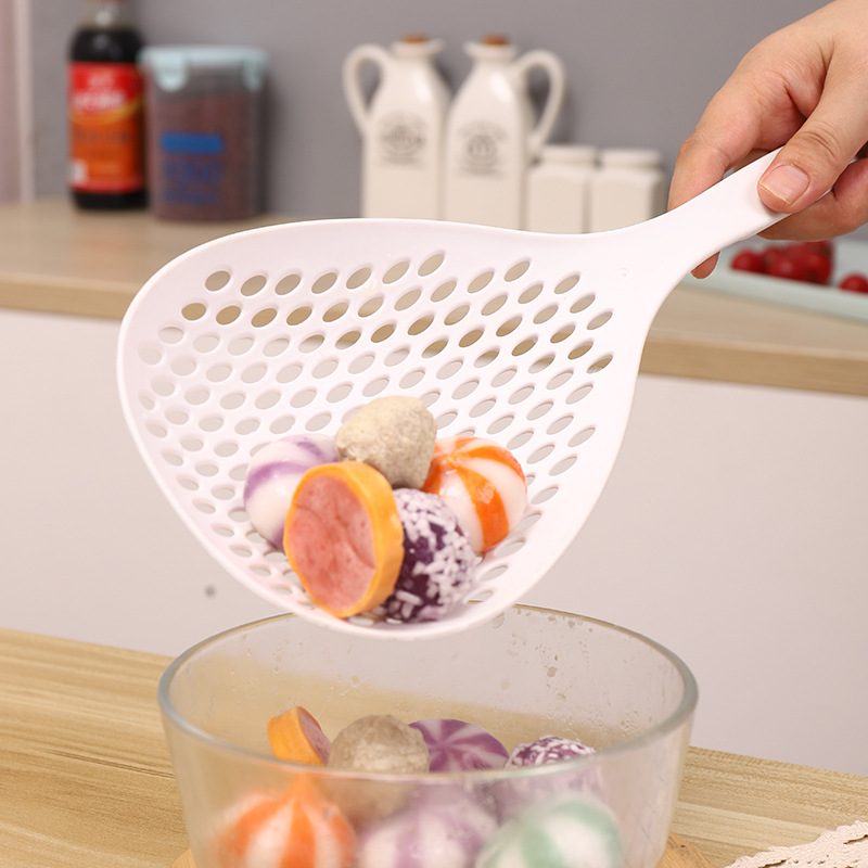 High Temperature Resistant Large Strainer Household Kitchen Large Colander for Multifunctional Noodle Dumplings Spoon Colander