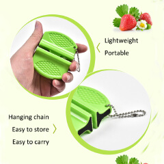 Portable Tourist Knife Sharpener Kitchen Tools Camping Pocket Manual Sharpening Grinder Sharpen Kitchen Knives Scissors Gadgets