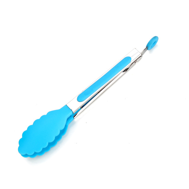 1pc Heat-Resistant BBQ Nylon Food Tong Creative Non-Slip Nylon Bread Tong Serving Tong Kitchen Accessories Kitchen Items