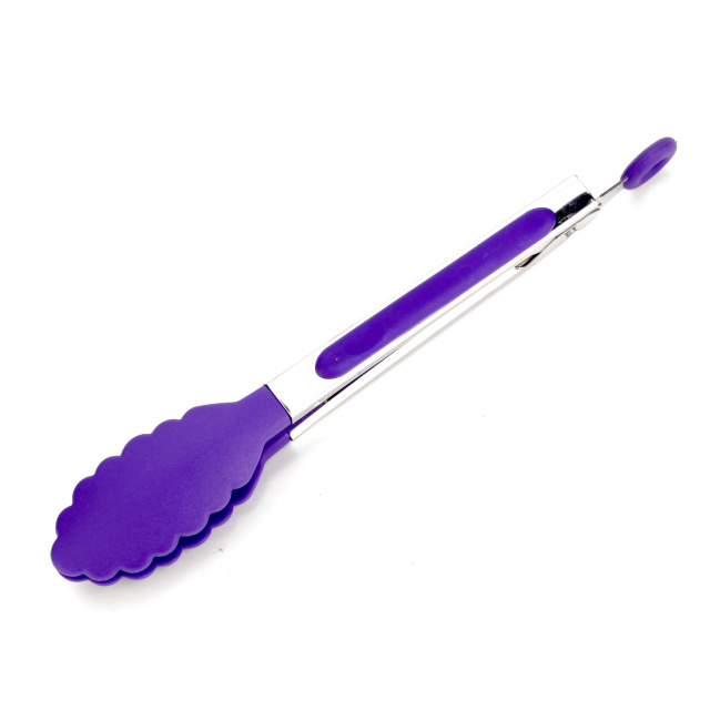 1pc Heat-Resistant BBQ Nylon Food Tong Creative Non-Slip Nylon Bread Tong Serving Tong Kitchen Accessories Kitchen Items