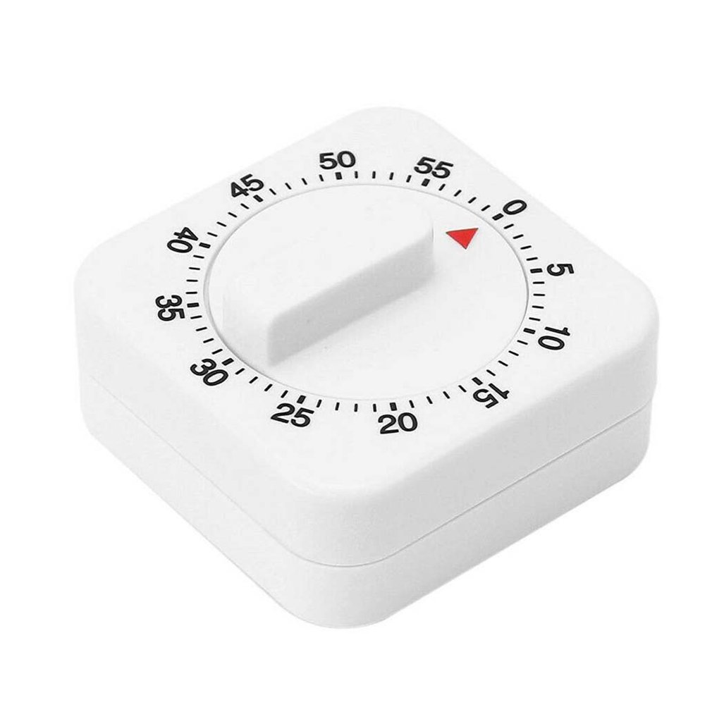 Practical Mini Portable Kitchen Cooking Timer Countdown 60 Minutes Alarm Mechanical Time Reminder Tool For Kitchen Cooking