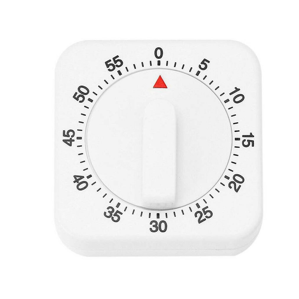 Practical Mini Portable Kitchen Cooking Timer Countdown 60 Minutes Alarm Mechanical Time Reminder Tool For Kitchen Cooking