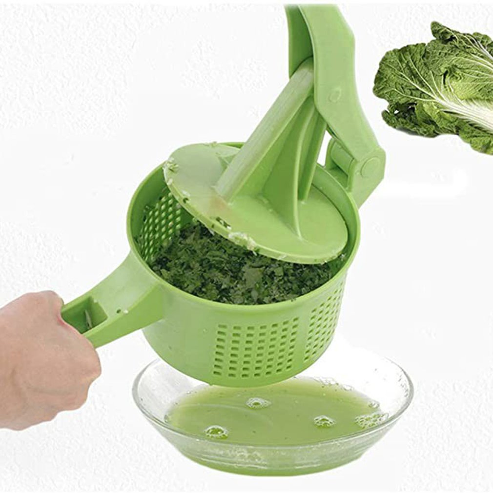 Multifunctional Kitchen Gadgets Household Vegetables And Fruits Manual Dehydration Draining Artifact Dumpling Stuffing Dehydrato