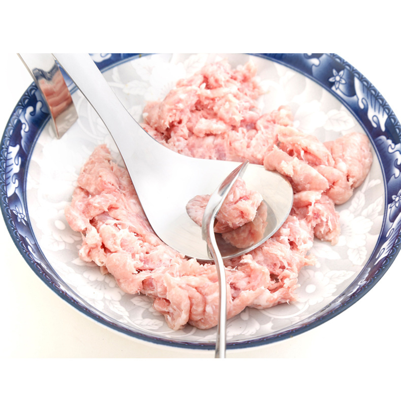 Stainless Steel Meatball Maker Spoon Non-Stick Meat Ball Making Mold Home Long Handle Scoop Meat Tools Kitchen Accessories