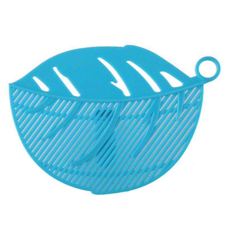 1 Pcs Leaf Shaped Rice Wash Gadget Noodles Spaghetti Beans Colanders Strainers Kitchen Accessories Fruit&Vegetable Cleaning Tool