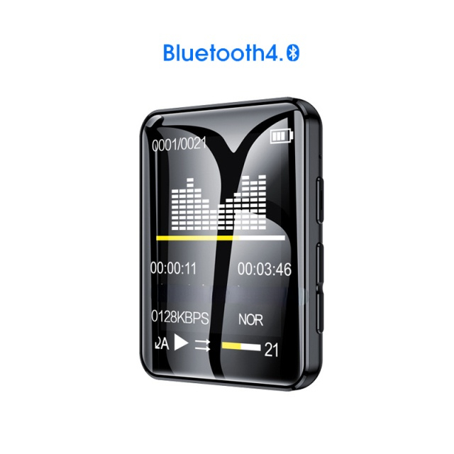 2021 New MP3 Player Bluetooth Full Screen Walkman Music Player Novel Reading E-book Mp4 Video Player With Earphone mp3