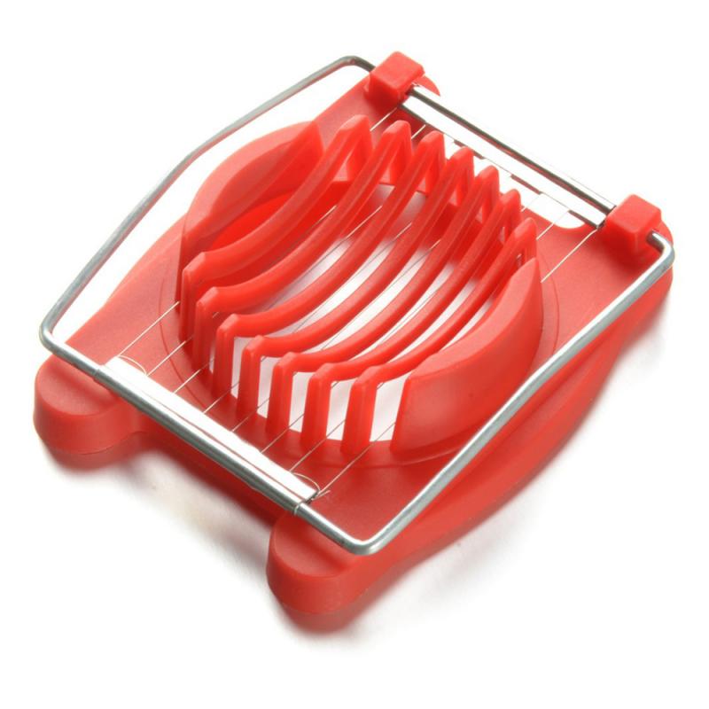 1 Pc New High Quality Multifunction Kitchen Egg Slicer Sectioner Cutter Mold Flower Edges Kitchen Tools Gadgets 3 Colors
